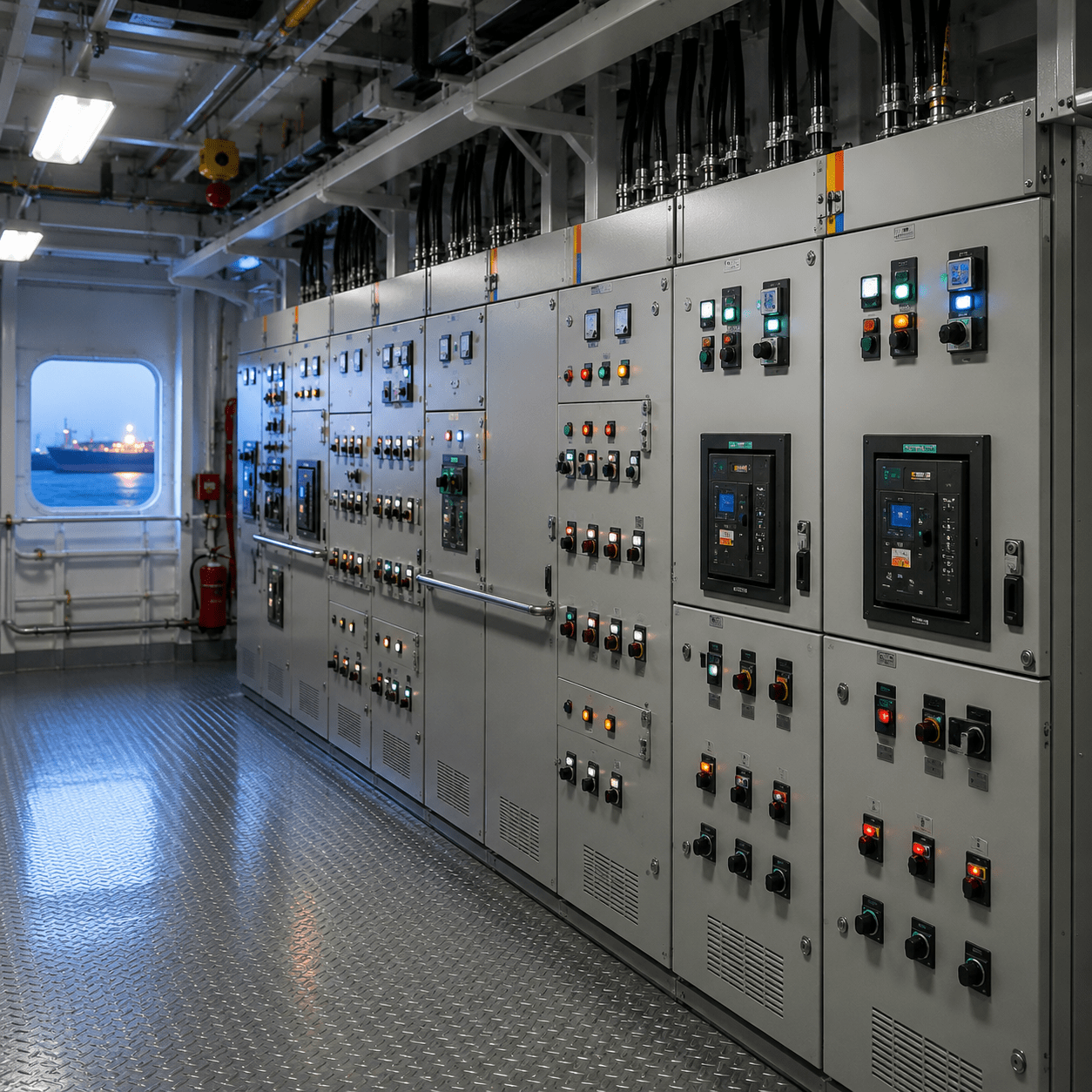 Main Switchboard — naval vessel power distribution hub