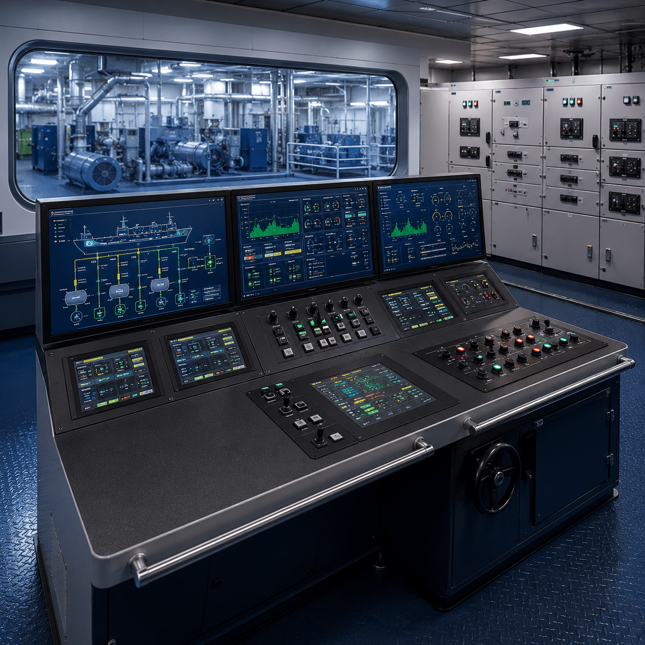 Automated Power Management System — vessel power optimisation and control
