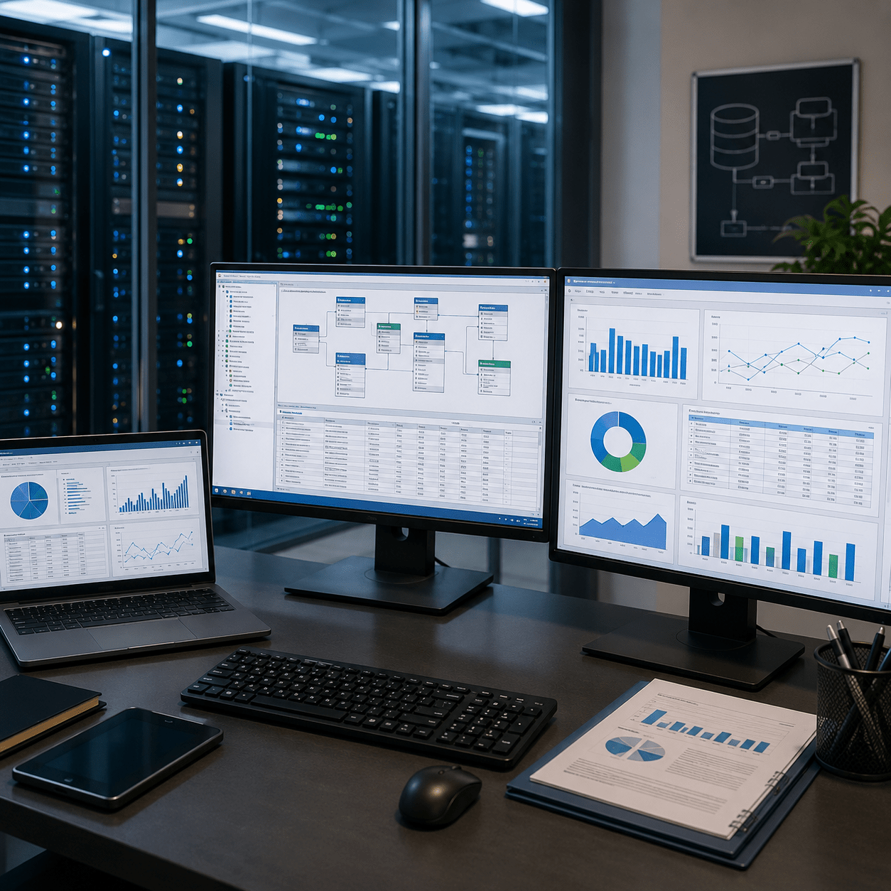 Database Management and Reports — pharmaceutical data integrity and analytics