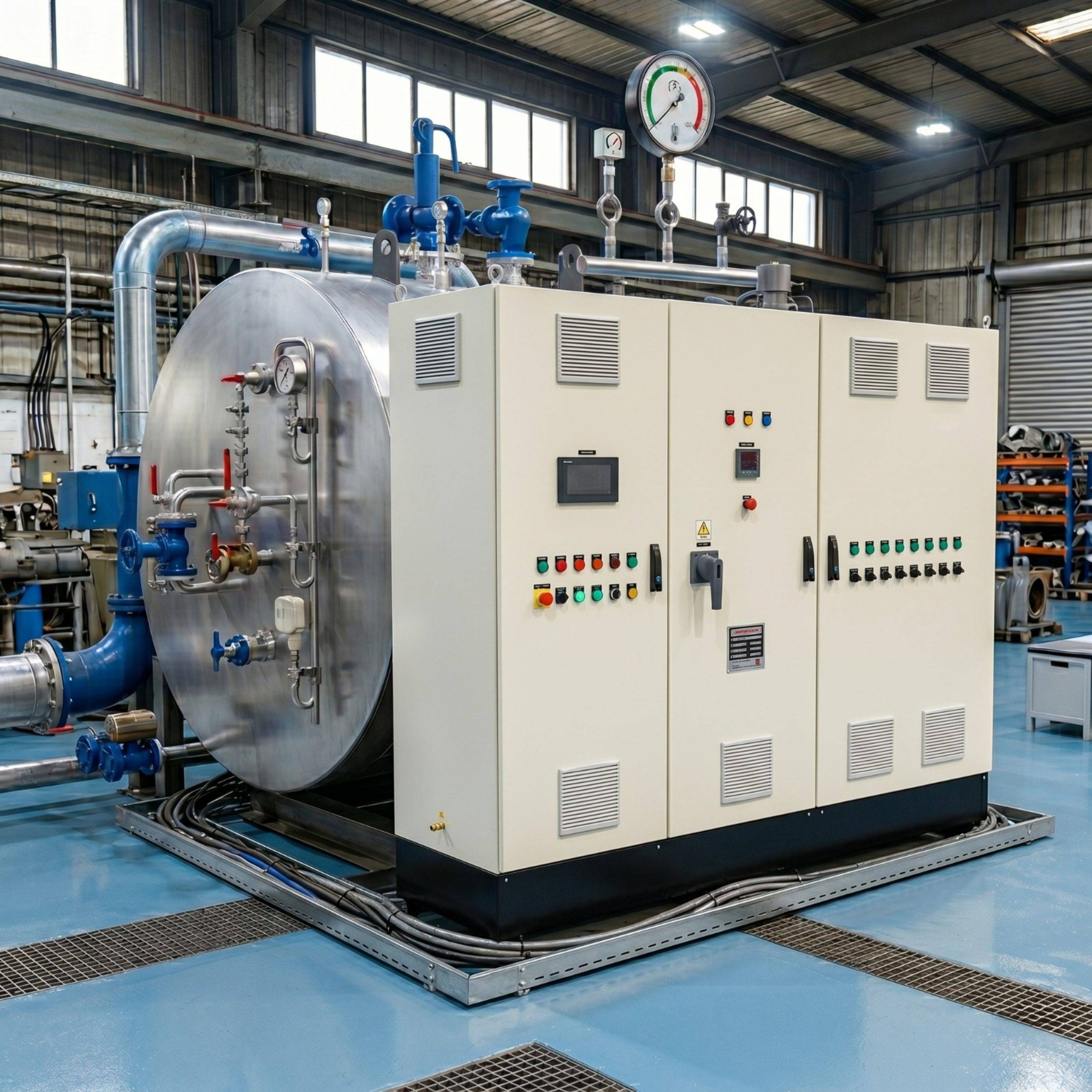 Electric Boiler — zero-emission steam generation