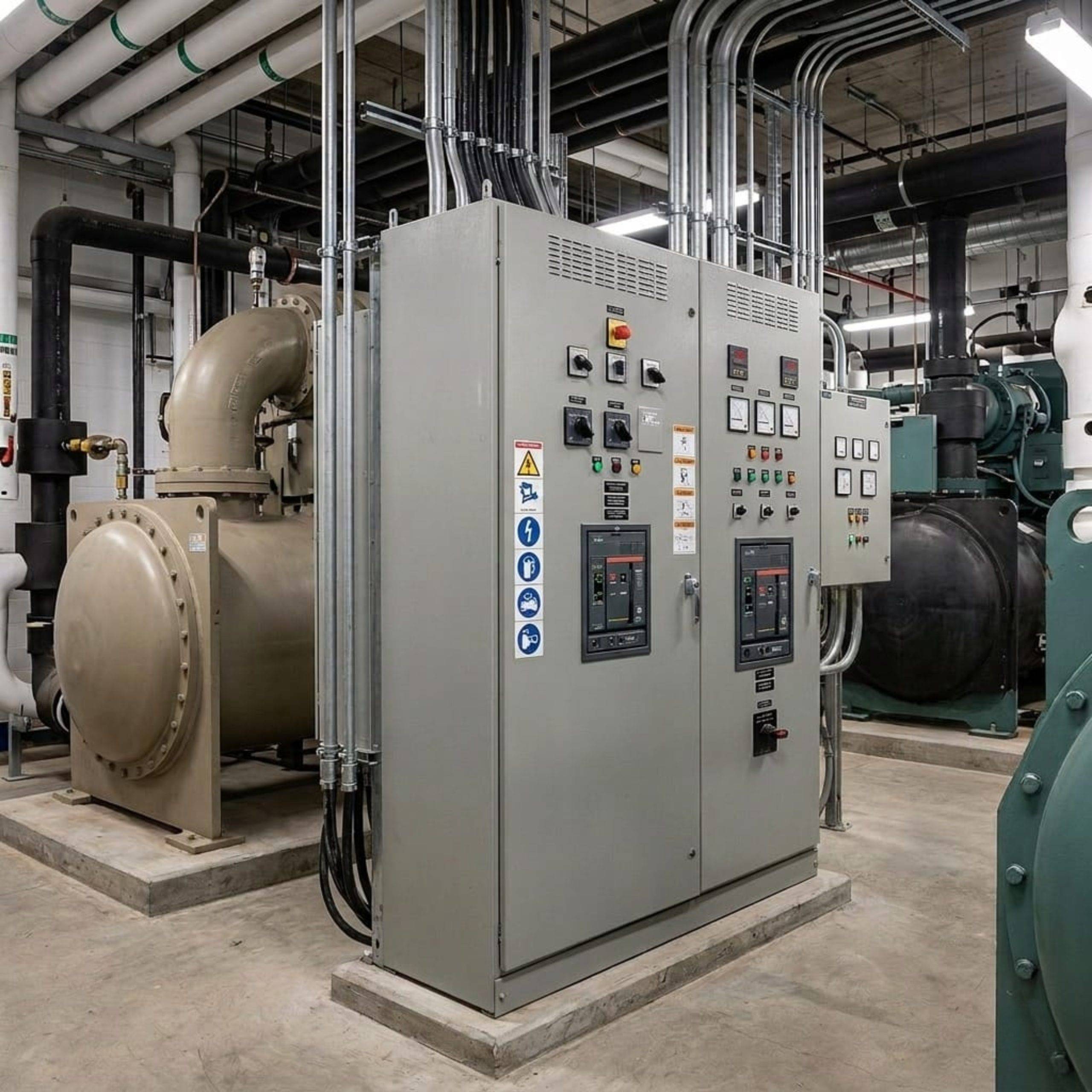 Utilities — chiller and heating plant automation