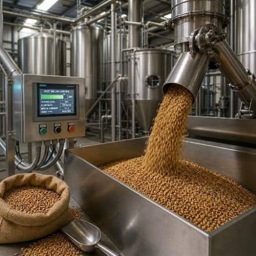 Malt Handling — grain conveying and storage automation