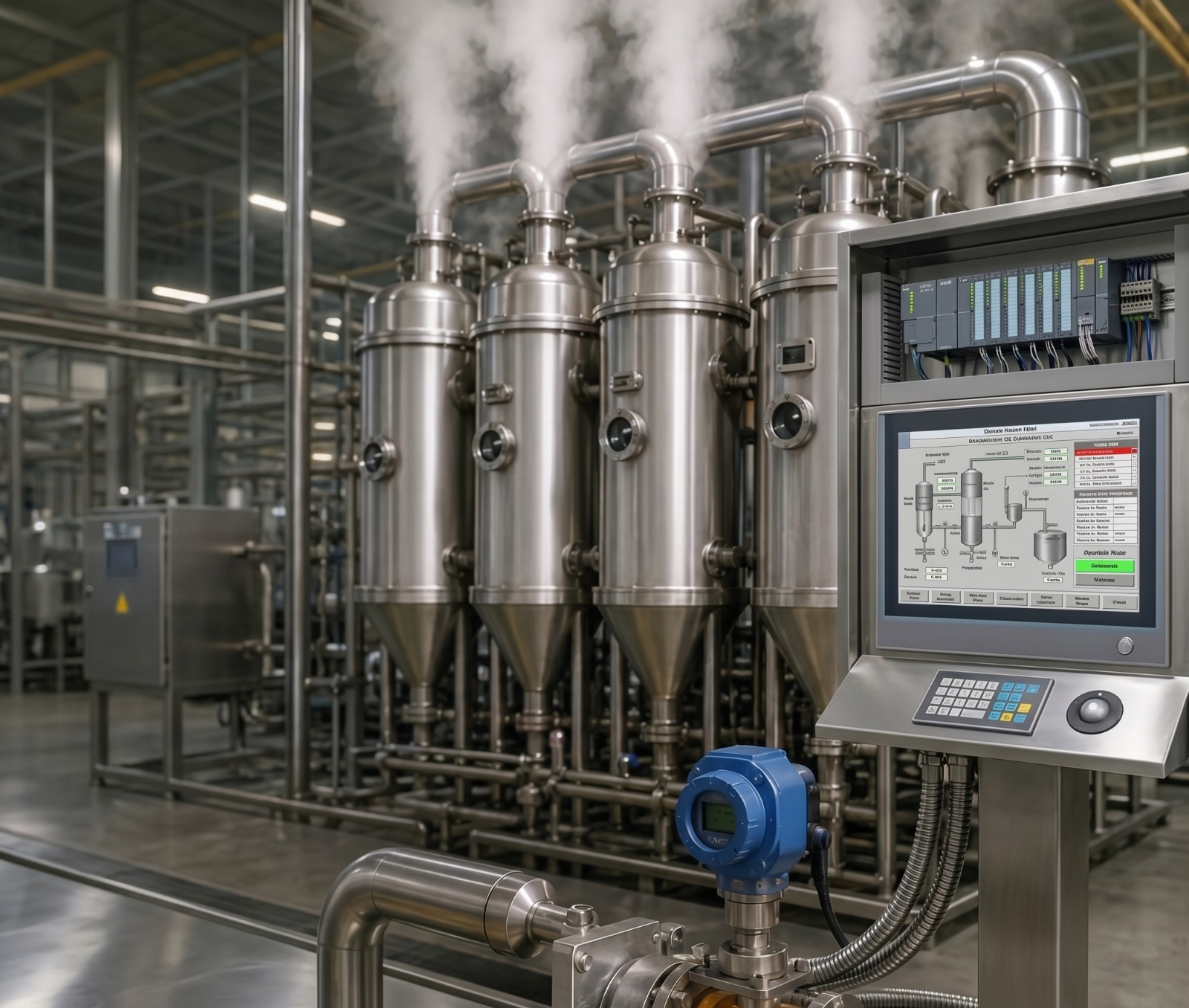 Evaporation — industrial food processing evaporation system